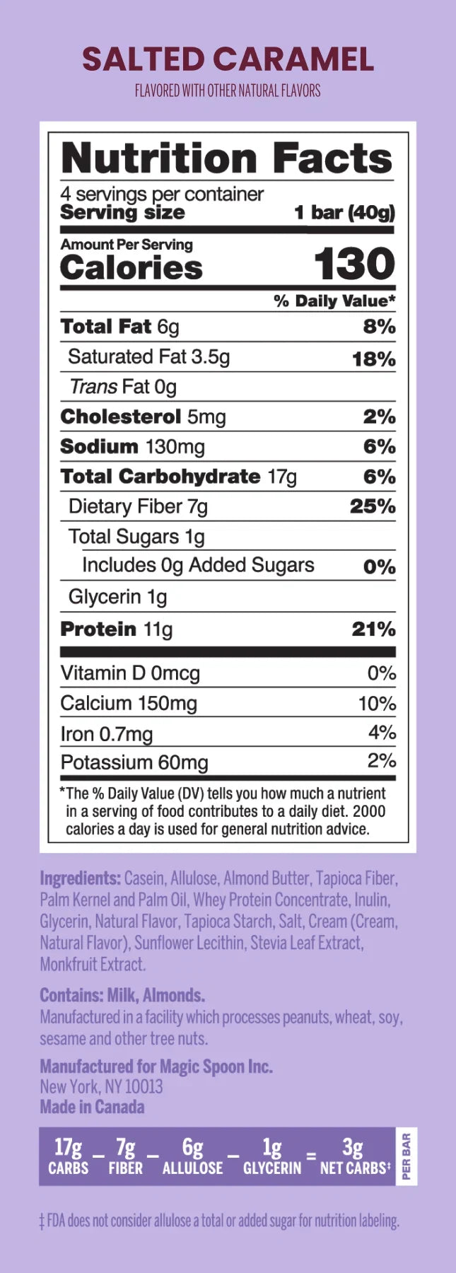 Salted Caramel - 16 Cereal Treats (4 Boxes)