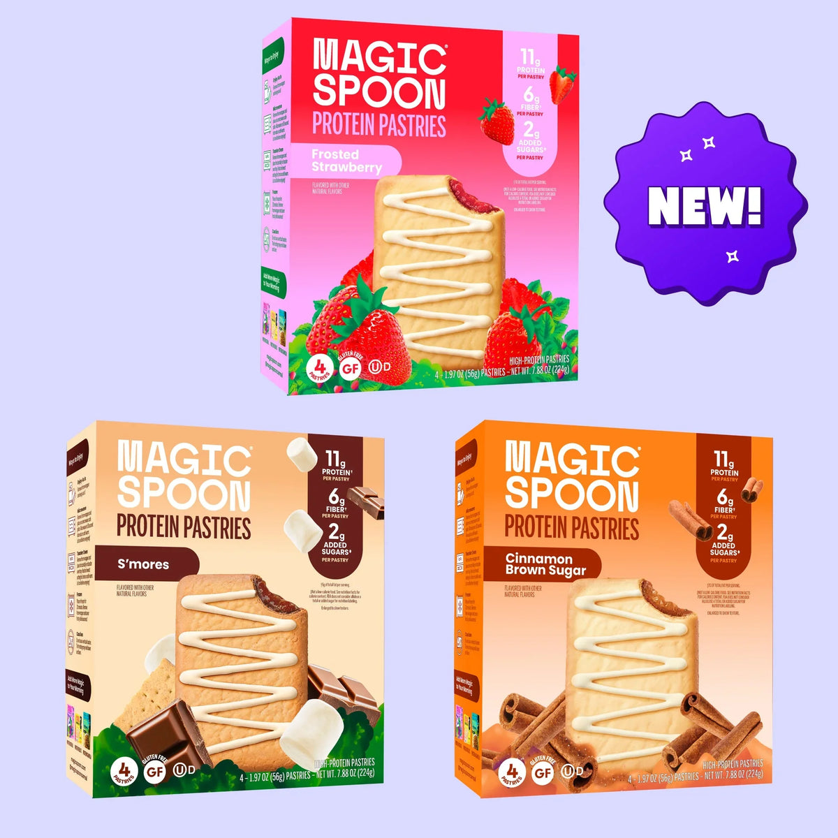 Pastries Variety 4 - 1 case (4 boxes)