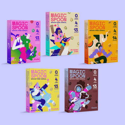 Party Animal - 6 boxes, 1 bowl set