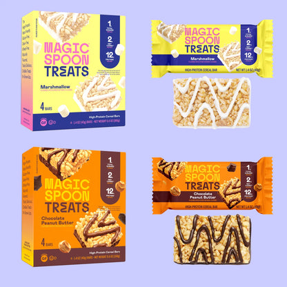 Treats Combo Pack - 16 Cereal Treats (4 Boxes)