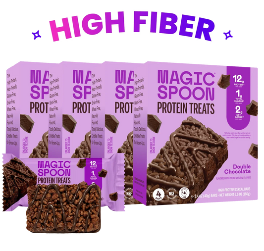 Double Chocolate - 16 Cereal Treats (4 Boxes)