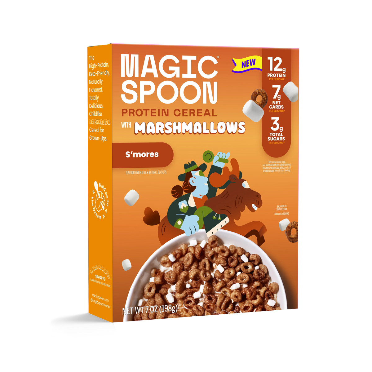 Cereal 8p - S'mores Marshmallow Marbits Cereal - Faire