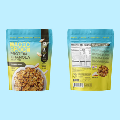 Honey Almond - 4 Bags of Granola (FAIRE)