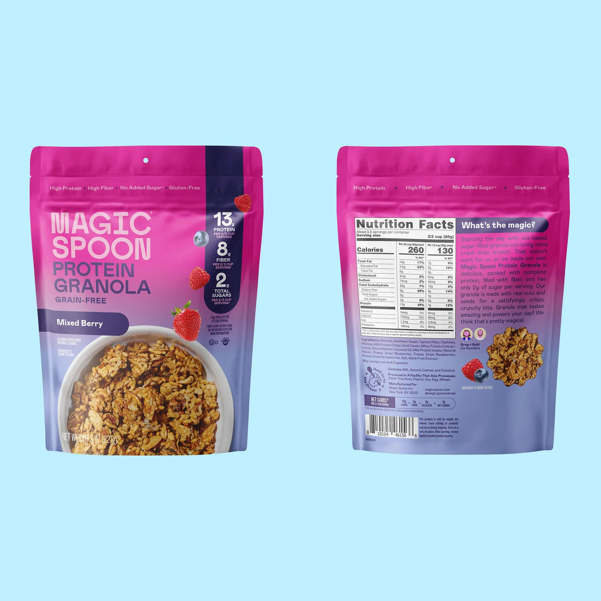 Mixed Berry - 4 Bags of Granola