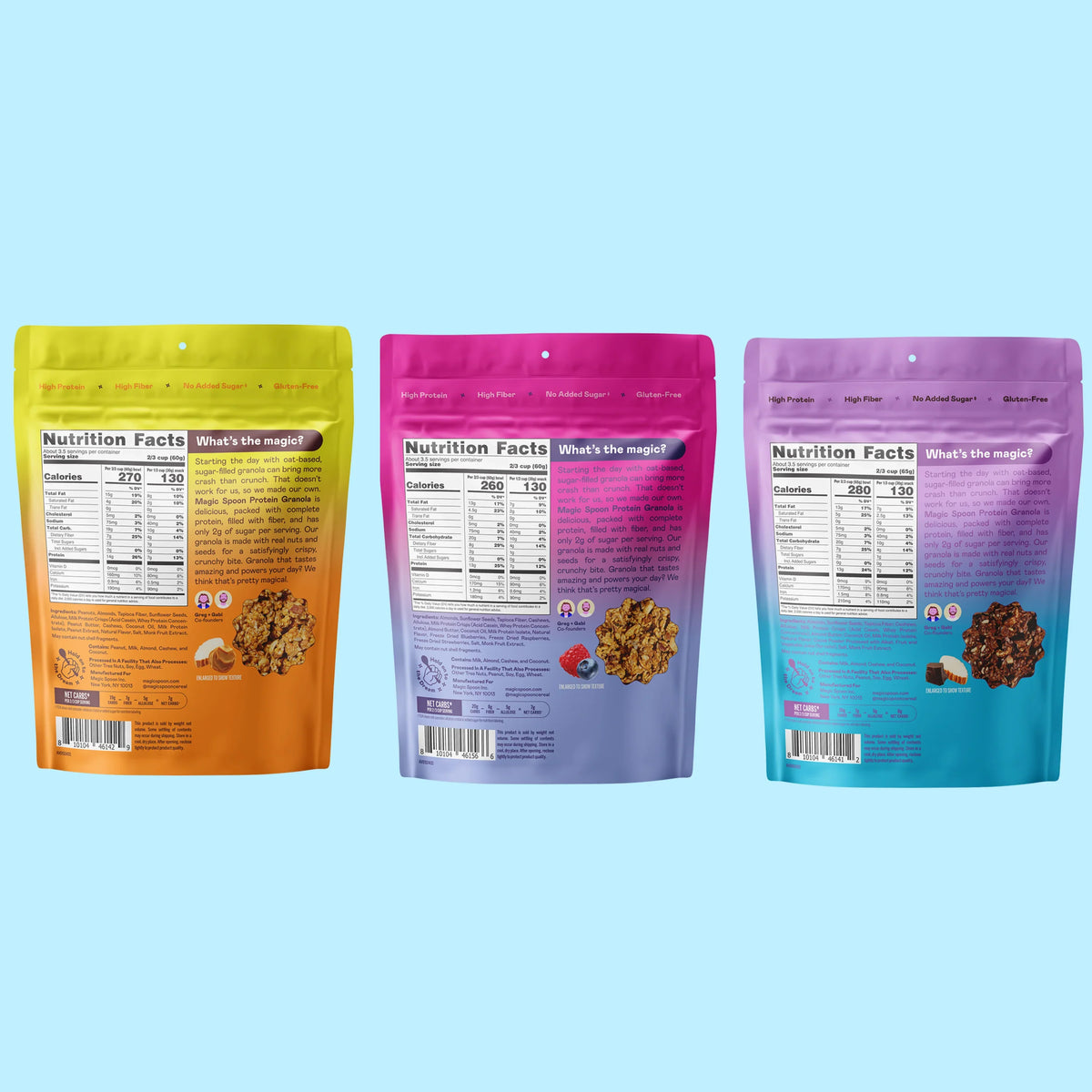 Variety 4 - 4 Bags of Granola