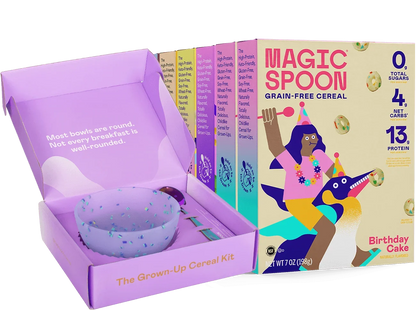 Party Animal - 6 boxes, 1 bowl set