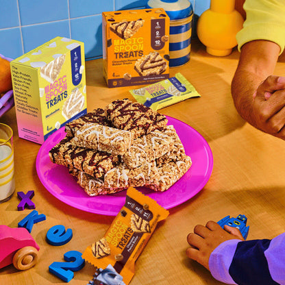 Magic Spoon Protein Treats Variety 4 Pack - Marshmallow, Peanut Butter, Double Chocolate, Smores