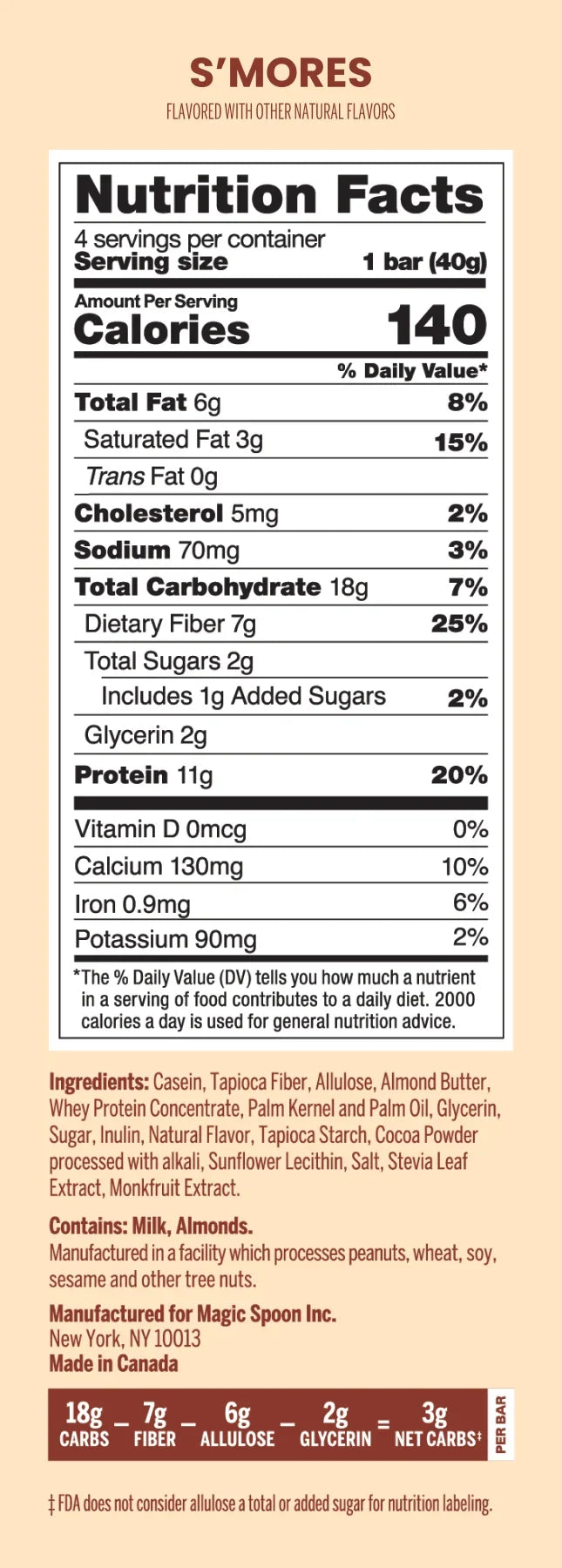 S'mores - 16 Cereal Treats (4 Boxes)