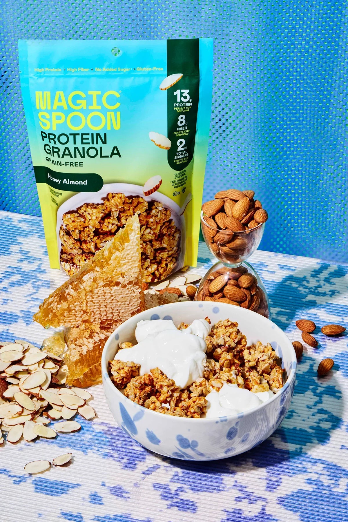 Honey Almond - 4 Bags of Granola (FAIRE)
