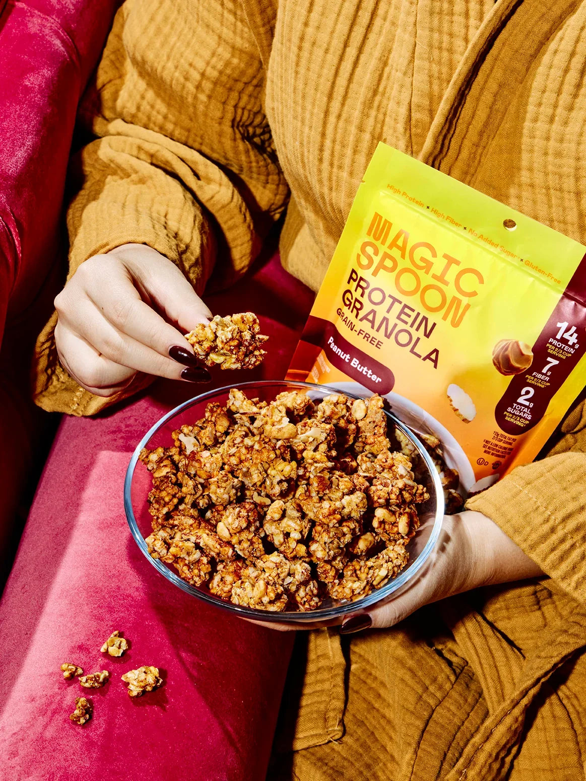 Peanut Butter - 4 Bags of Granola (FAIRE)