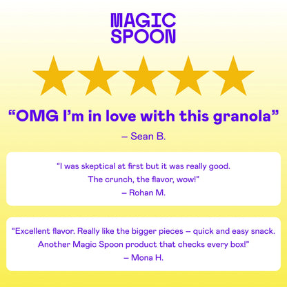 Magic Spoon Protein Granola Variety 3 Pack - Dark Chocolate