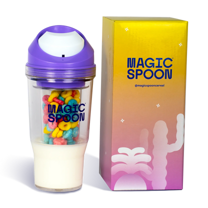Magic Crunch Cup - Take your cereal on-the-go!