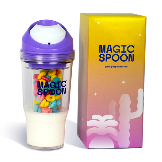 Magic Crunch Cup - Take your cereal on-the-go!