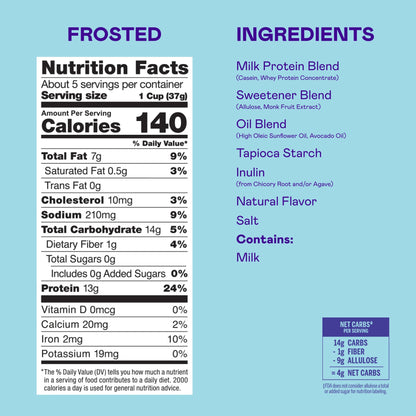 Magic Spoon Protein Cereal 1 case (4 boxes)  - Frosted