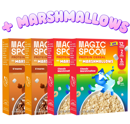 Classic Marshmallow & S'mores - Protein Cereal with Marshmallows