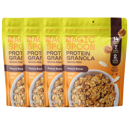 Peanut Butter - 4 Bags of Granola (FAIRE)