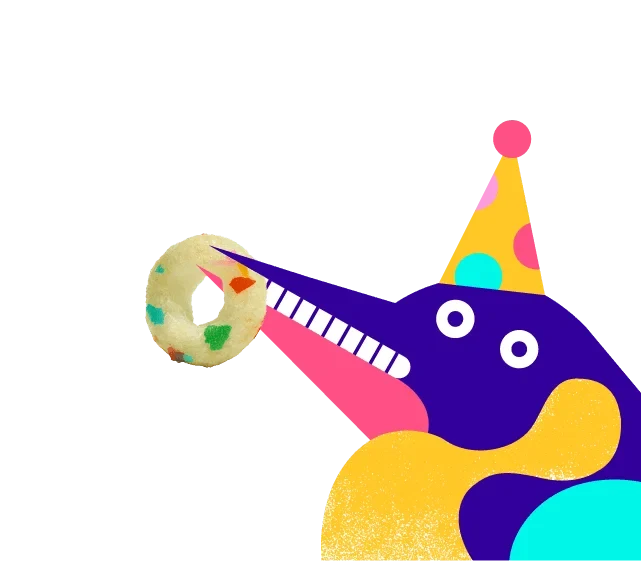 Party Animal - 6 boxes, 1 bowl set