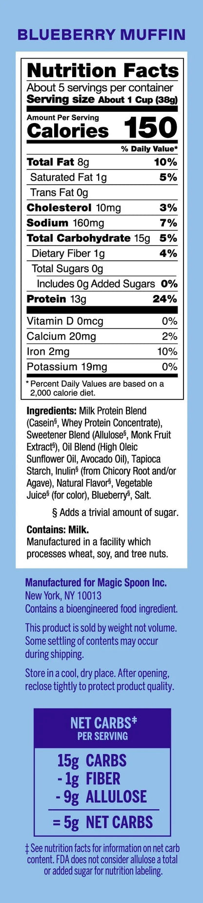 Blueberry Muffin - 1 case (6 boxes)