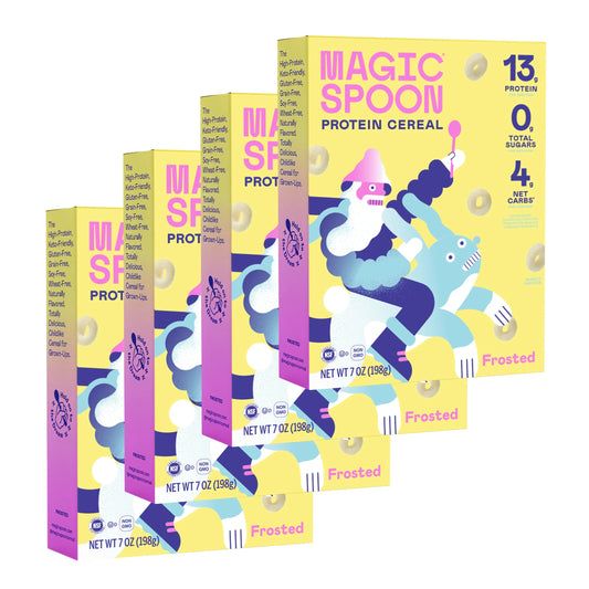 Magic Spoon Protein Cereal 1 case (4 boxes)  - Frosted
