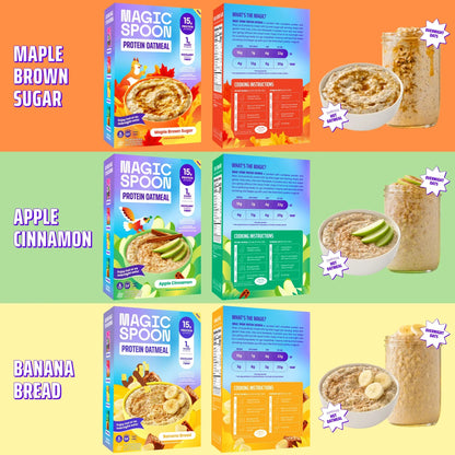 Oatmeal Variety 4 - 1 case (4 boxes)
