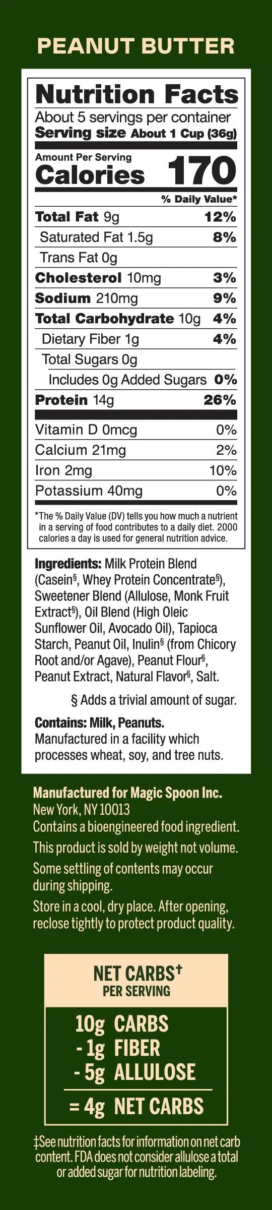 Peanut Butter - 1 case (6 boxes)