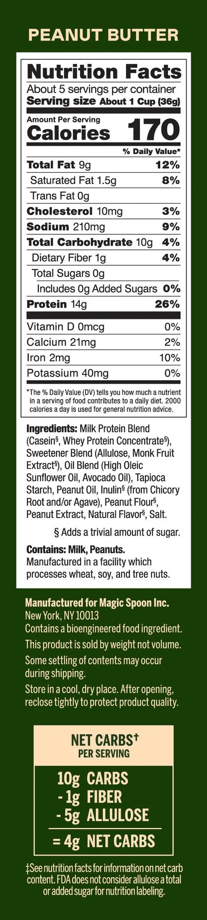 Peanut Butter - 1 case (6 boxes)