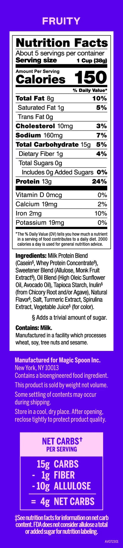 Fruity - 1 case (4 boxes)