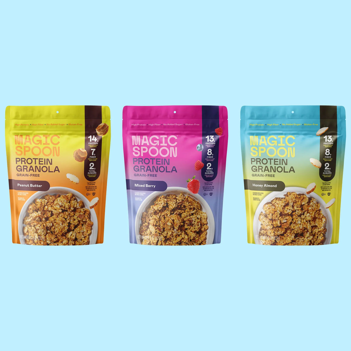 Variety 4 - 4 Bags of Granola