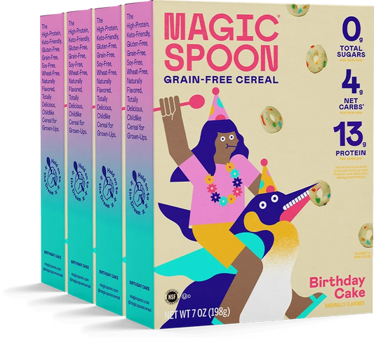Birthday Cake - 4 boxes