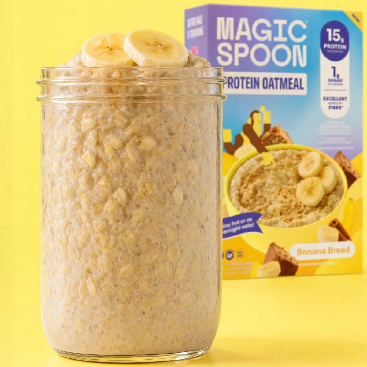 Banana Bread - 20 Oatmeal Packets (4 Boxes)