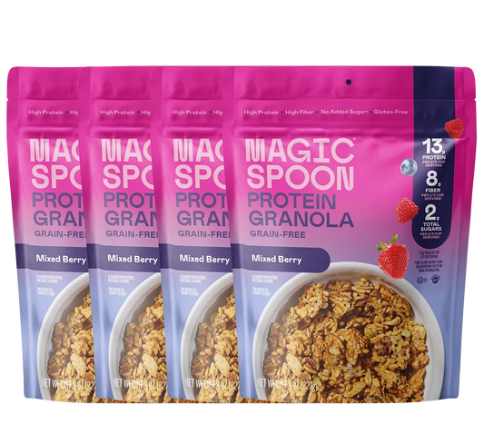 Mixed Berry - 4 Bags of Granola (FAIRE)