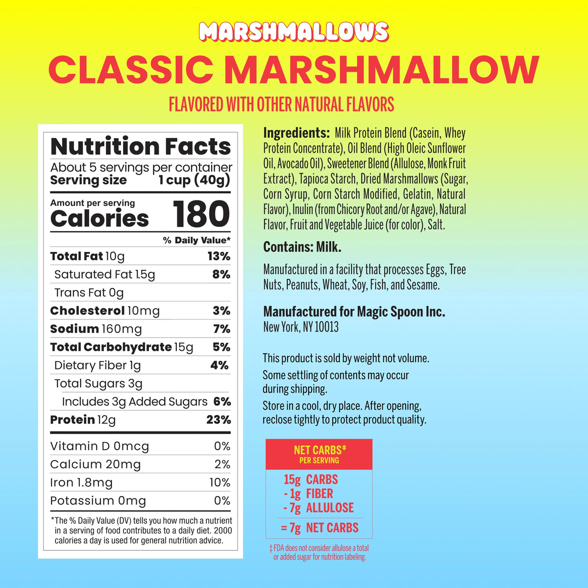 Cereal 8p - Classic Marshmallow Marbits Cereal - Faire