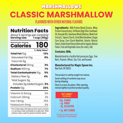 Cereal 8p - Classic Marshmallow Marbits Cereal - Faire