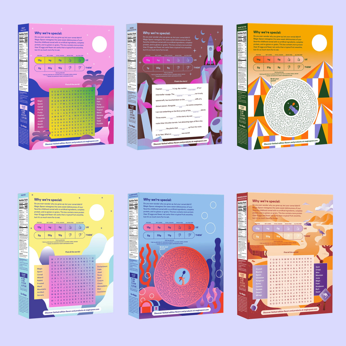 Variety 6 - 1 case (6 boxes)