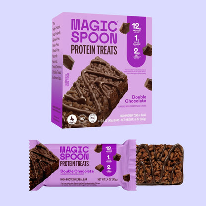 Double Chocolate - 16 Cereal Treats (4 Boxes)