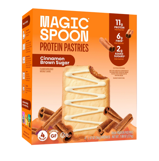 Cinnamon Brown Sugar Protein Pastries