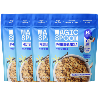 Blueberry Vanilla Almond - 4 Bags of Granola