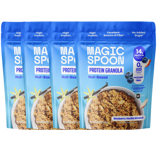 Blueberry Vanilla Almond - 4 Bags of Granola
