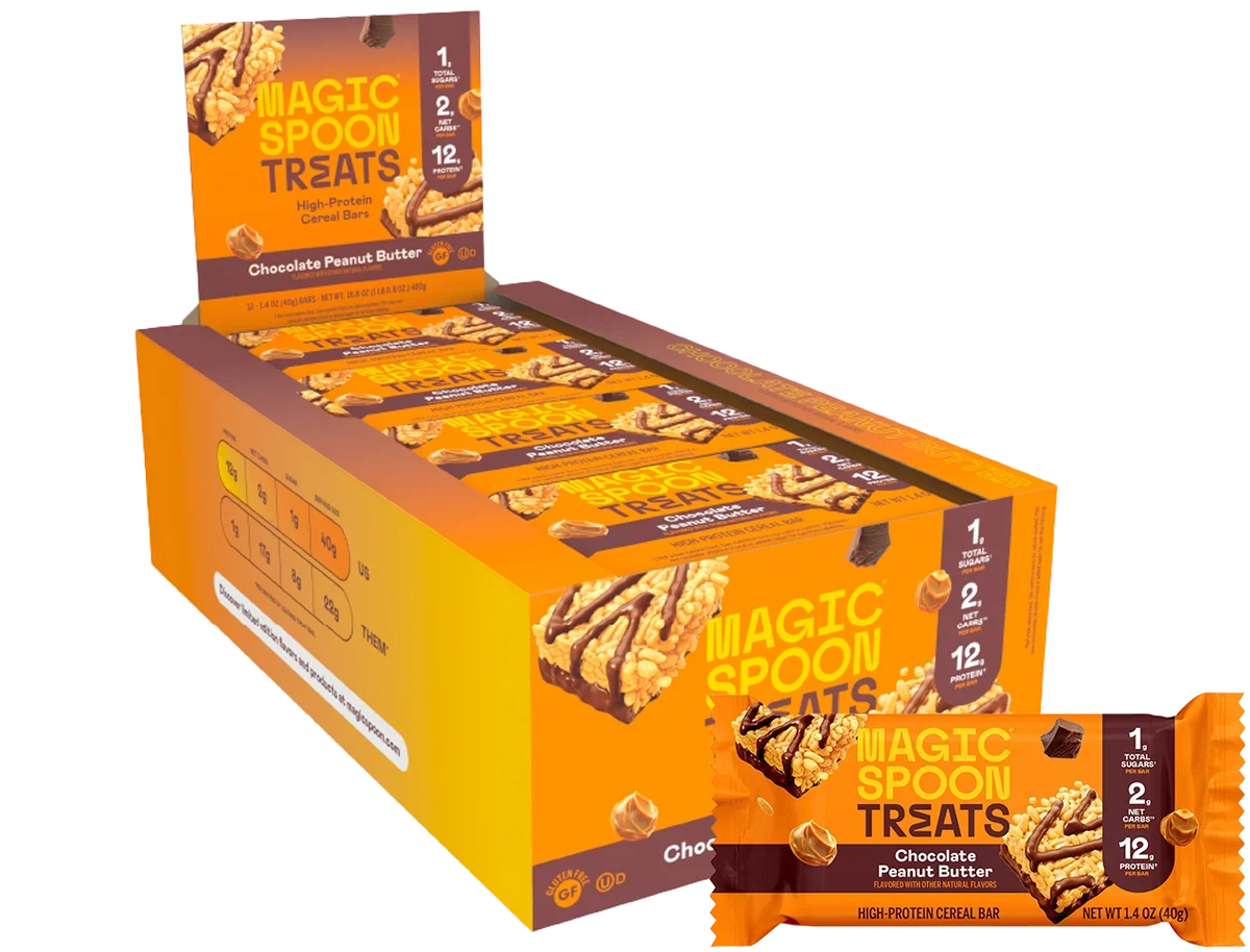 Choco PB - 12 Cereal Treats (1 Box)
